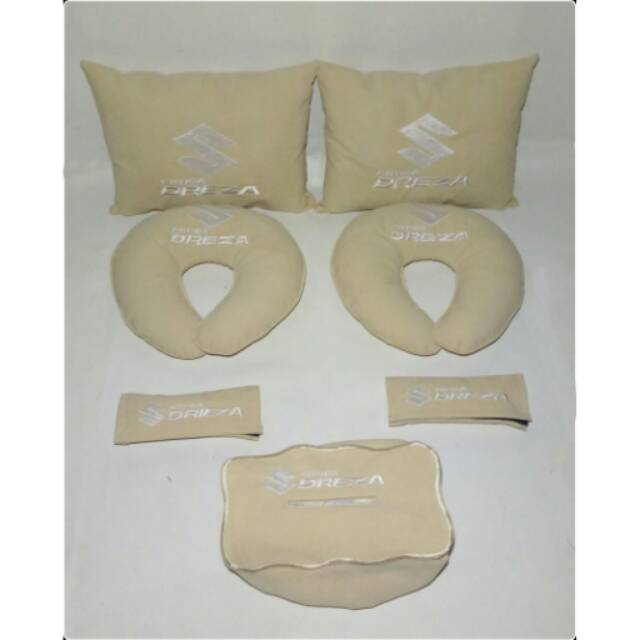 Bantal mobil Ertiga Dreza Headrest mobil aksesoris mobil interior mobil