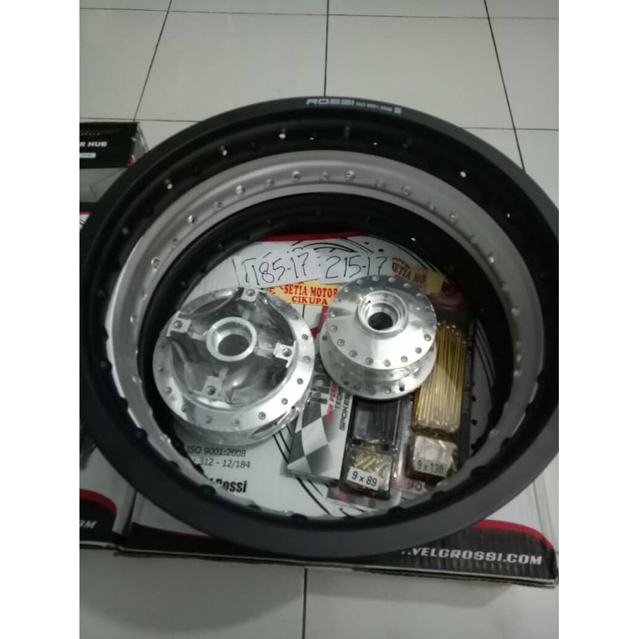 velg vixion new, vixion nvl 1 set tromol velg 185 215 tapak lebar