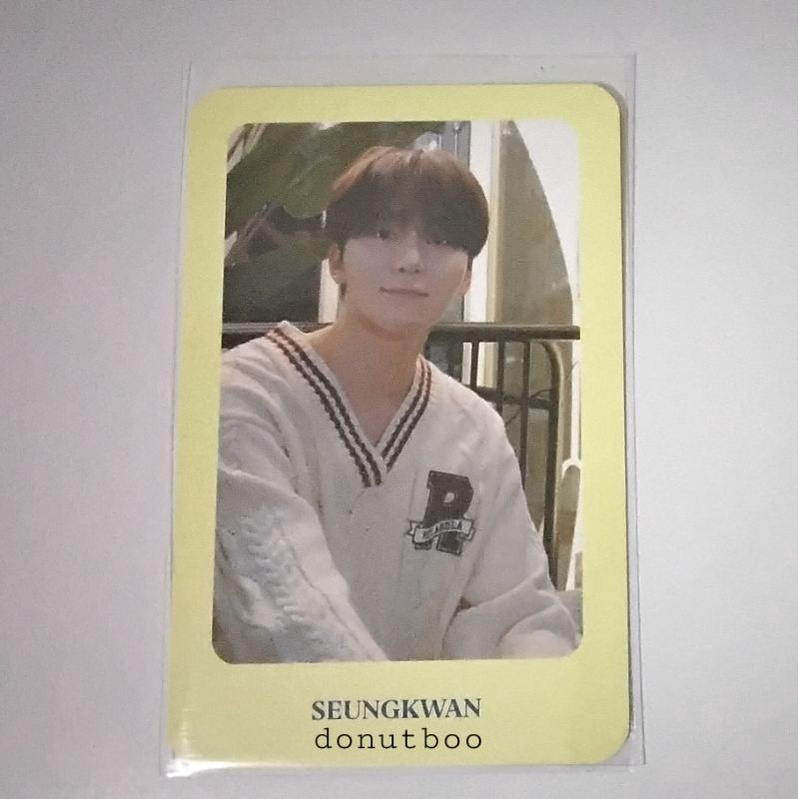 photocard Ode To You Off The Record Seungkwan