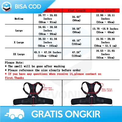 ALAT TERAPI MAGNETIK PENEGAK PUNGGUNG PRIA TAFFSPORT BELT SIZE XL ORI