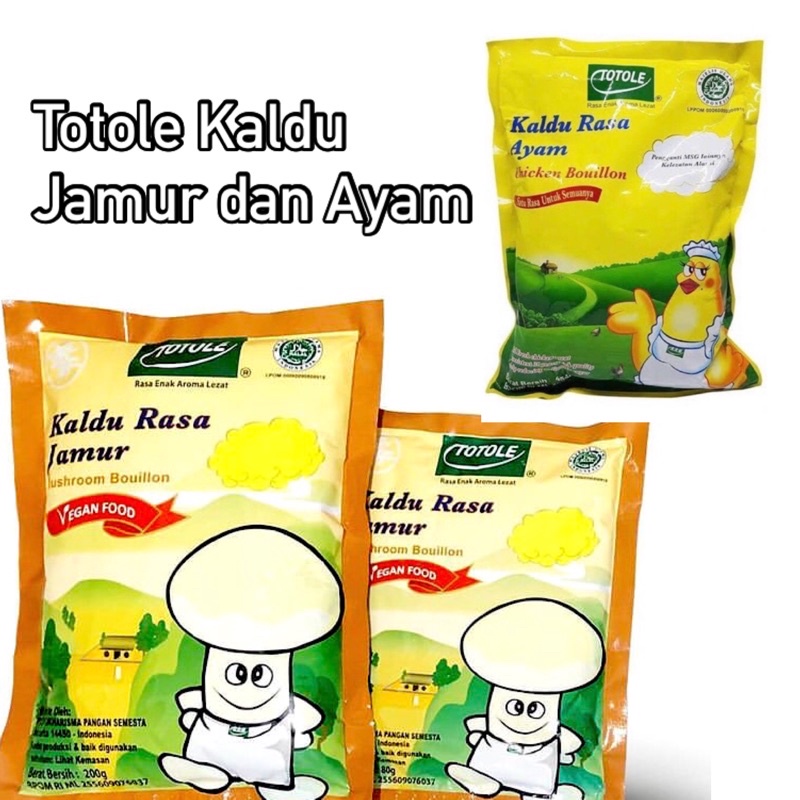 Totole Kaldu Rasa Ayam Jamur