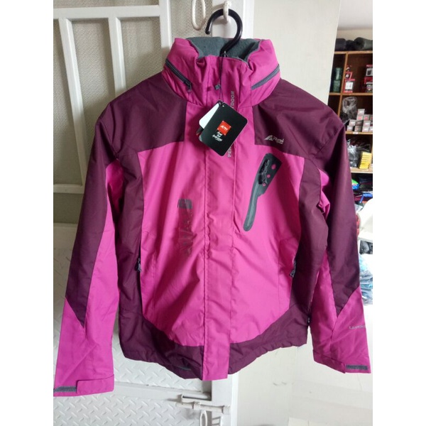 JAKET GUNUNG WANITA REI  LAVENDER V2 | JAKET PARASUT REI WOMEN SERIES LAVENDER V2