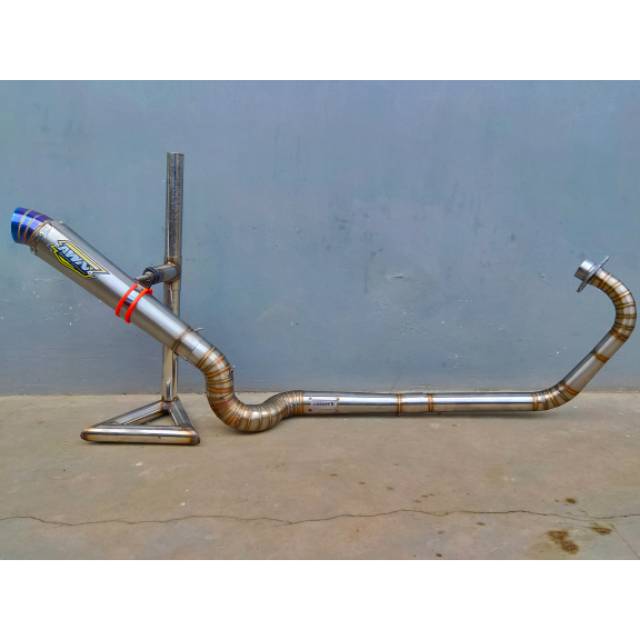 Knalpot kanan kobra vixion step standar