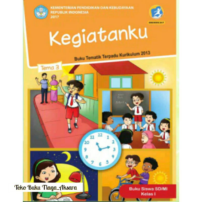 Buku Tematik Tema 3 Kelas 1 SD/MI