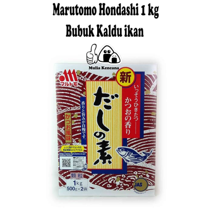 

MARUTOMO HONDASHI 500 GR / DASHI / KALDU IKAN INSTANT