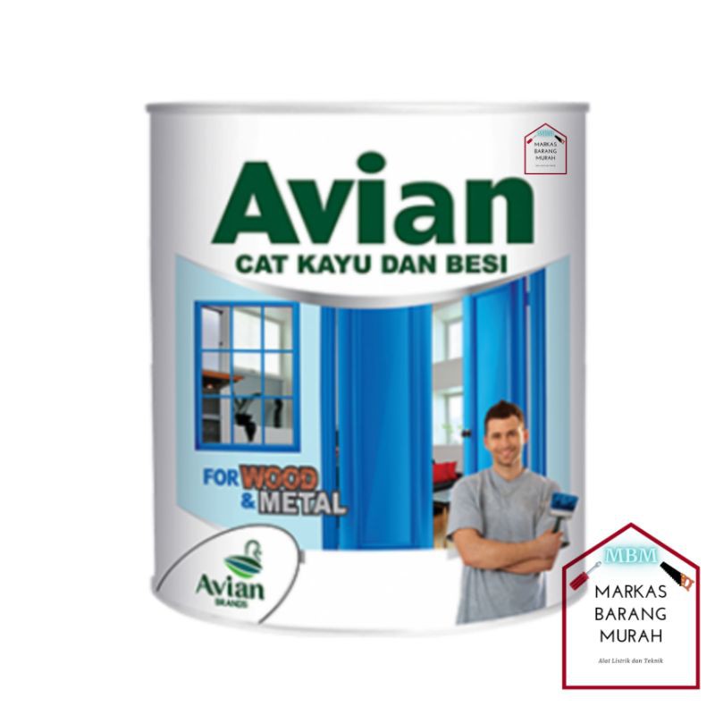 AVIAN Cat Kayu dan Besi 1 kg / Cat Kayu / Cat Besi