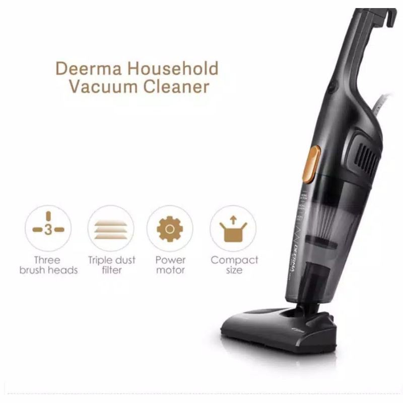 Deerma DX115C Vacuum Cleaner Penyedot Debu 2in1