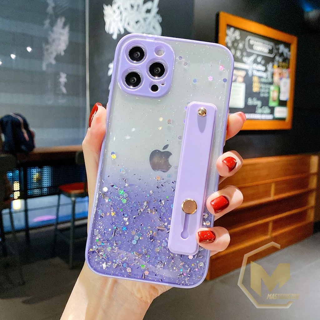 YS001 SOFTCASE AKSEN GLITTER WARNA MACARON OPPO A37 NEO 9 A52 A92 A53 A33 RENO 4F 5 5F SB3418 MA2709