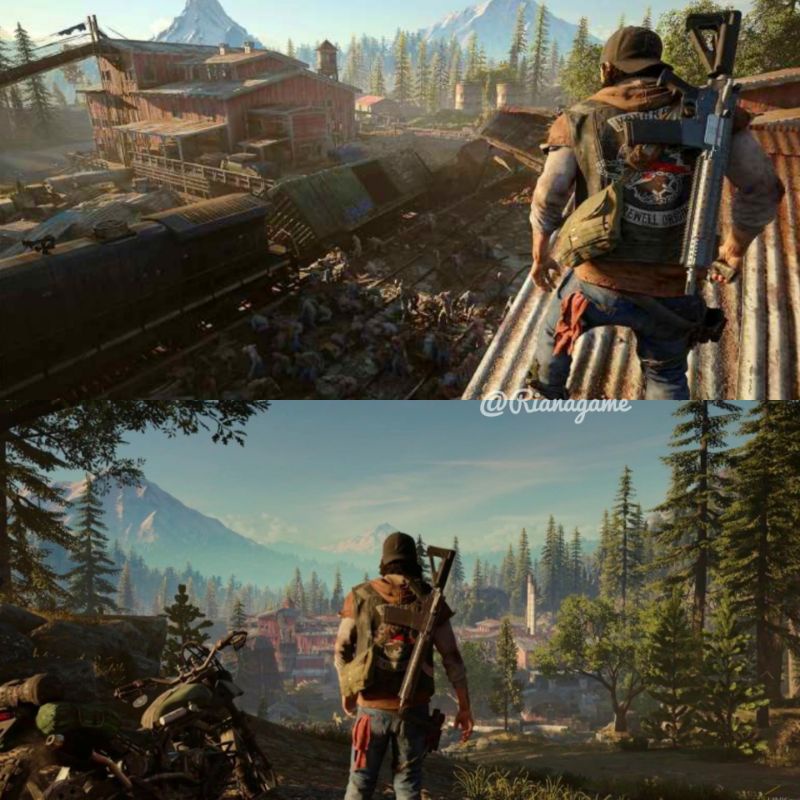 BD Kaset PS4 Days Gone Game PS 4 Bekas Second Mulus