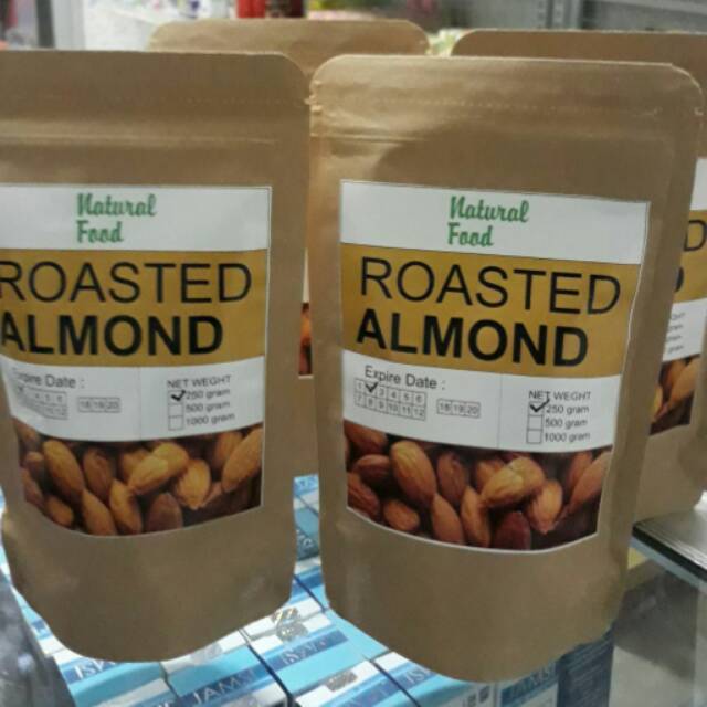 

Roasted Almond 250 gram