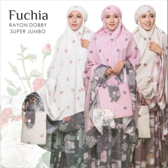 Mukena Fuchia by rhayanh collection