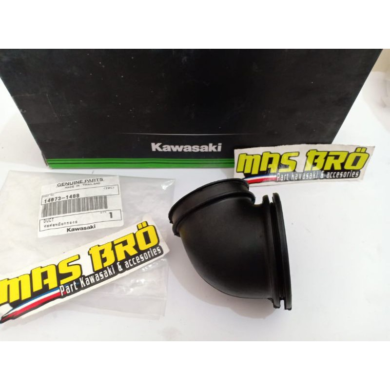 karet manipol filter karbu ninja R SS original kawasaki