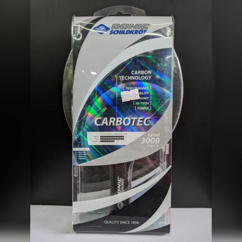 Bat Pingpong Donic Carbotec Level 3000 Original