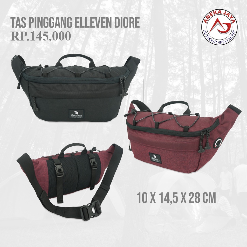 WAIST BAG ELLEVEN DIORE TAS PINGGANG