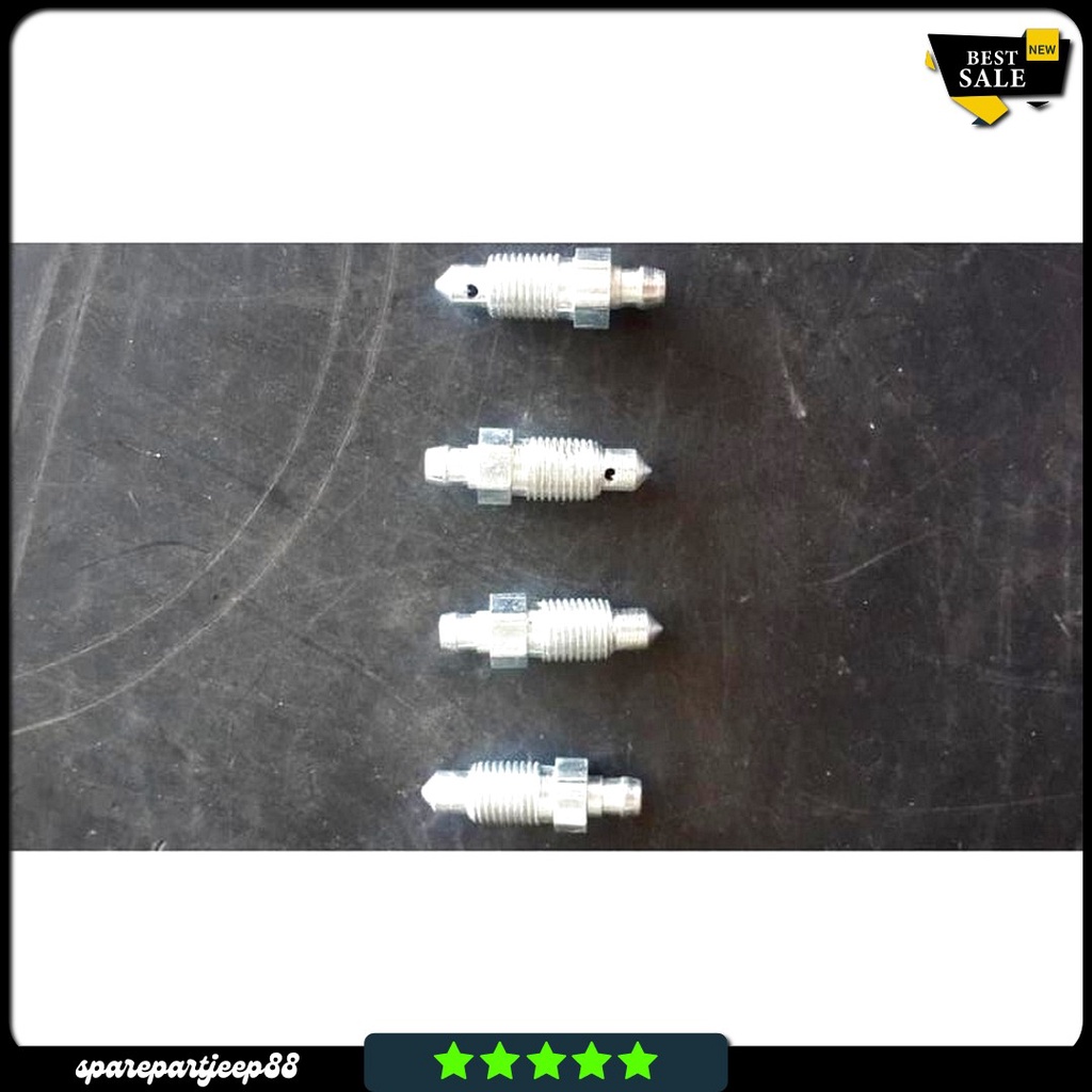 Nepel Pembuangan Angin Kaliper Depan Jeep Cj7 / Jeep Cherokee / Jeep Wrangler Yj Spare Part Jeep