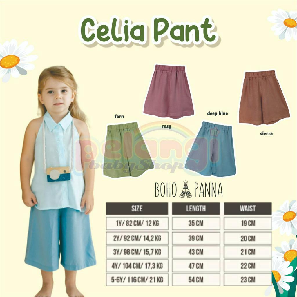 BOHOPANNA | BOHO | BOHO PANNA CELIA PANTS | CELANA PENDEK ANAK