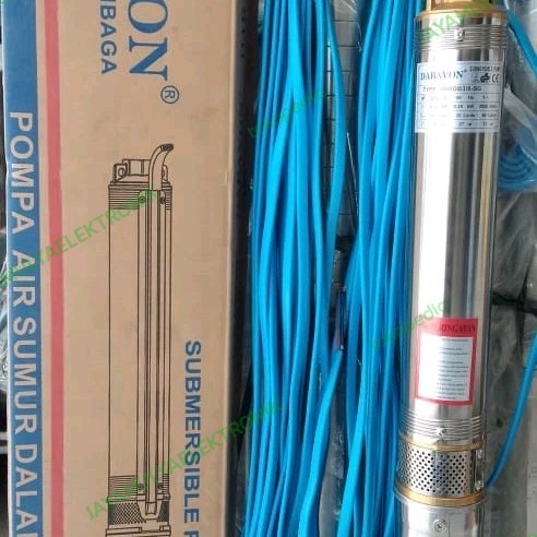 Pompa Submersible/Satelit Dabavon 3" 0,25 HP + Kabel 30M Termurah