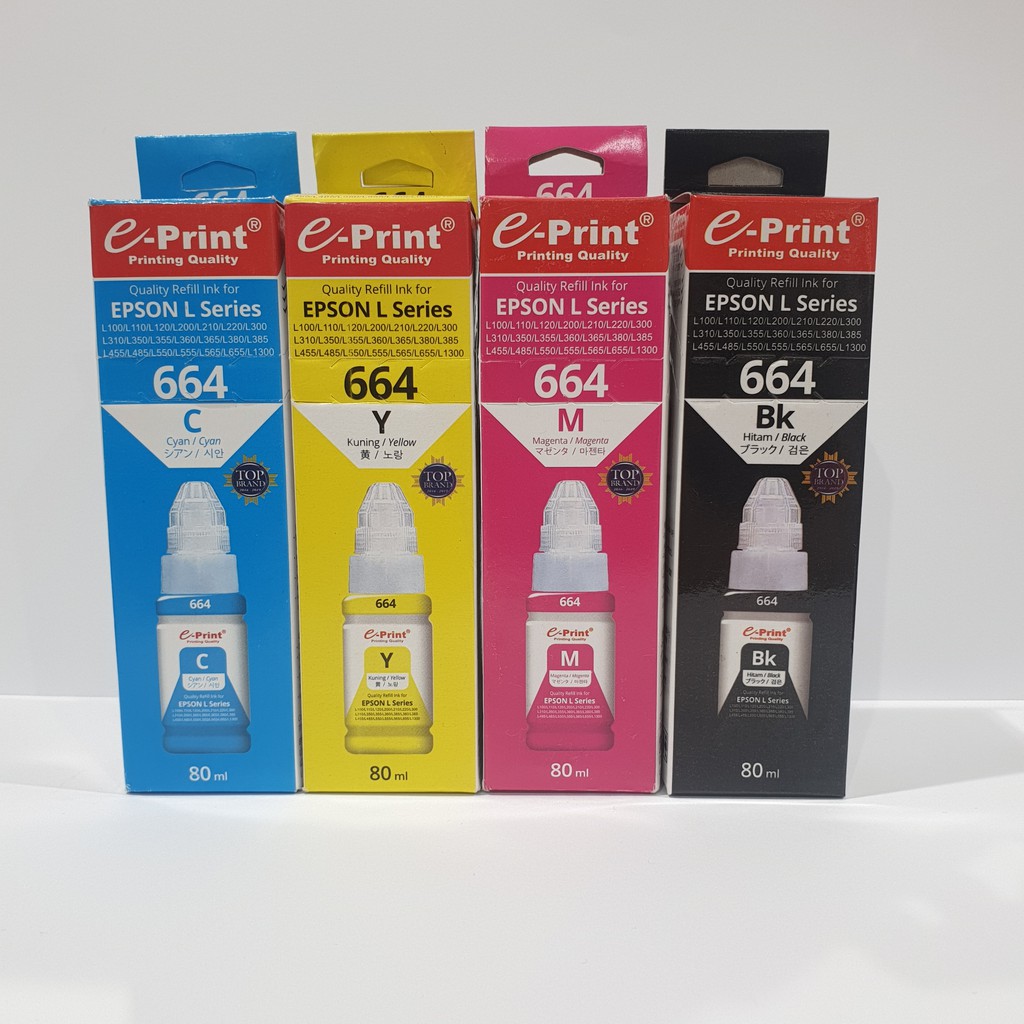 E-PRINT TINTA EPSON L SERIES 664 80ML