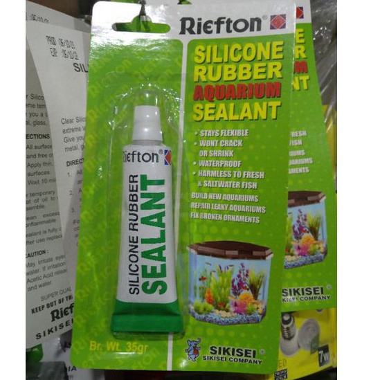 

Riefton lem sealen/lem aquarium/lem kaca bening