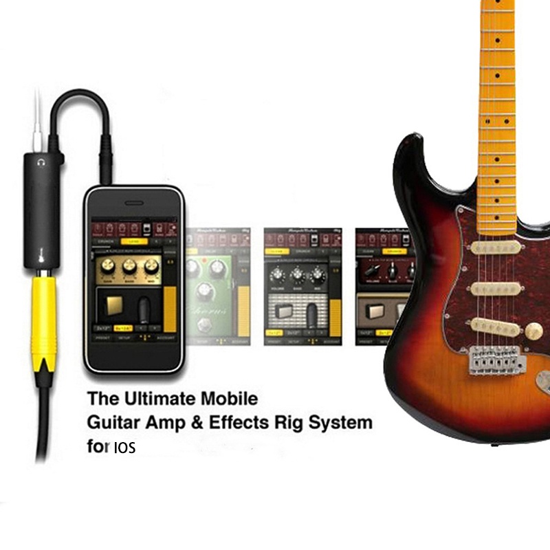 Irig Pengganti Efek Gitar Dengan Interface Handphone