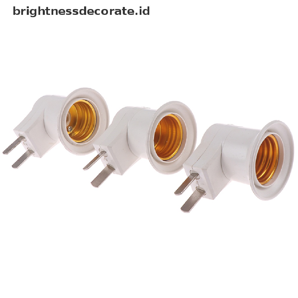 (Birth) Fitting Lampu E27 Dengan Plug Us