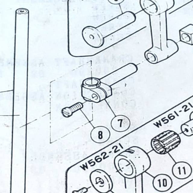 Dudukan Pengunci Tiang Jarum - Needle Bar Clamp Mesin Jahit Kamkut / Overdeck W500