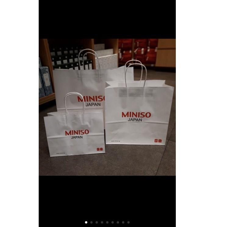 

TERLARIS PAPER BAG MINISO KANTONG KERTAS Barang Super