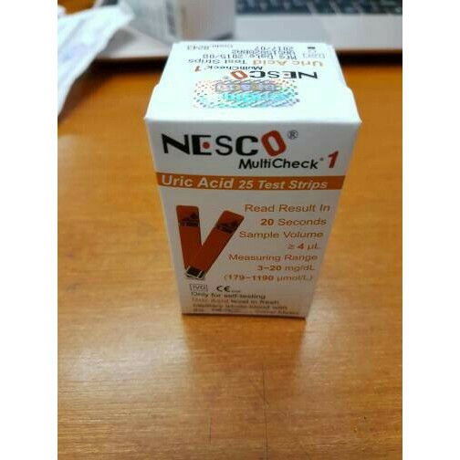 

Termurah Strip Nesco Asam Urat / Urid Acid Diskon