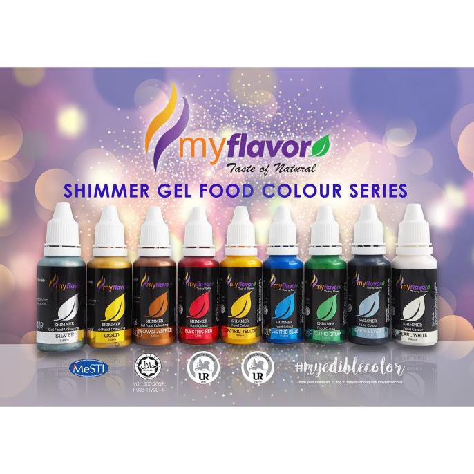 

Diskon My Flavor Shimmer Food Color Food Colour Pewarna Makanan Big Sale