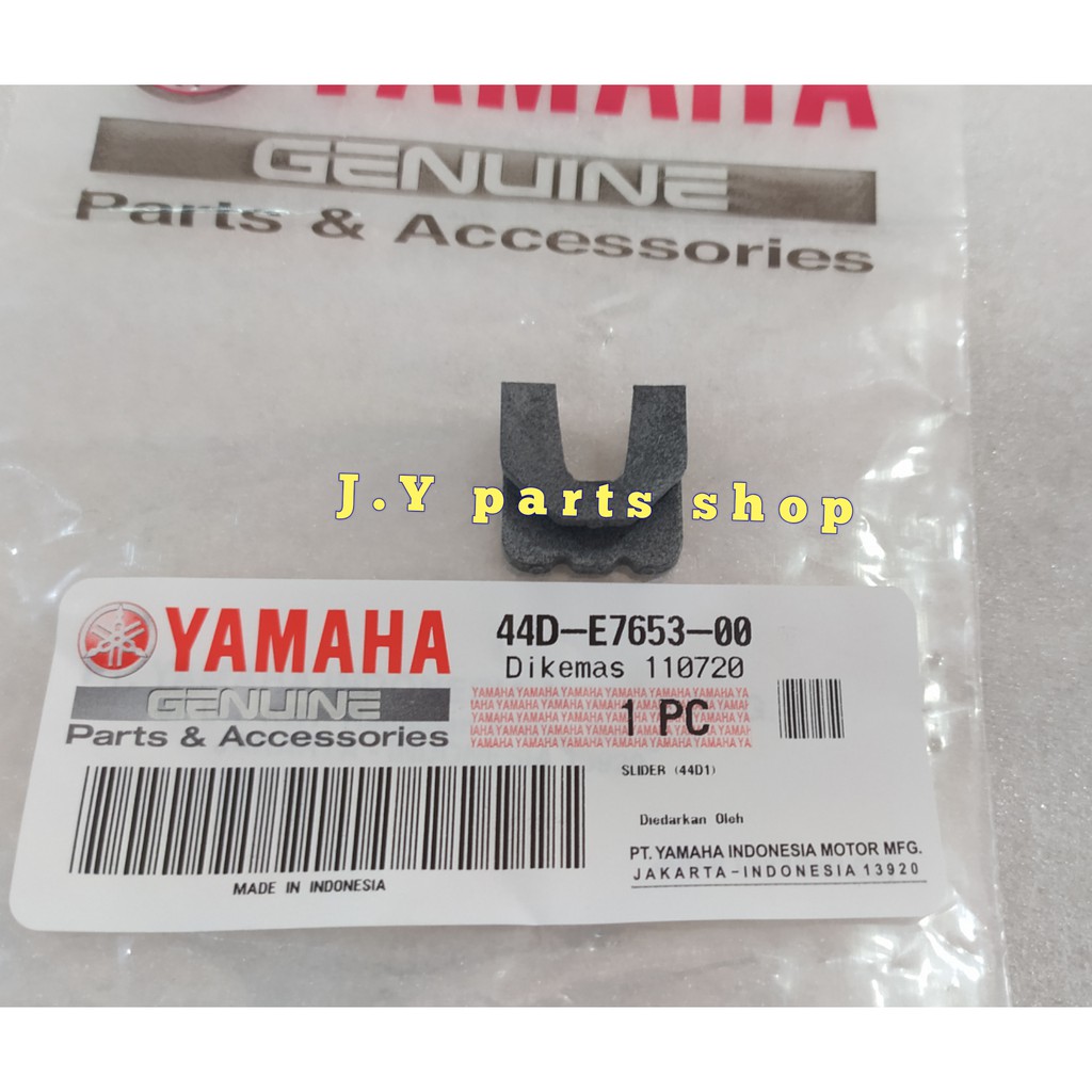 SLIDER KLIP JEPITAN TUTUP ROLLER XEON KARBU RC GT AEROX 125 155 LEXI NMAX NEW 2020 ORI 44D-E7653-00