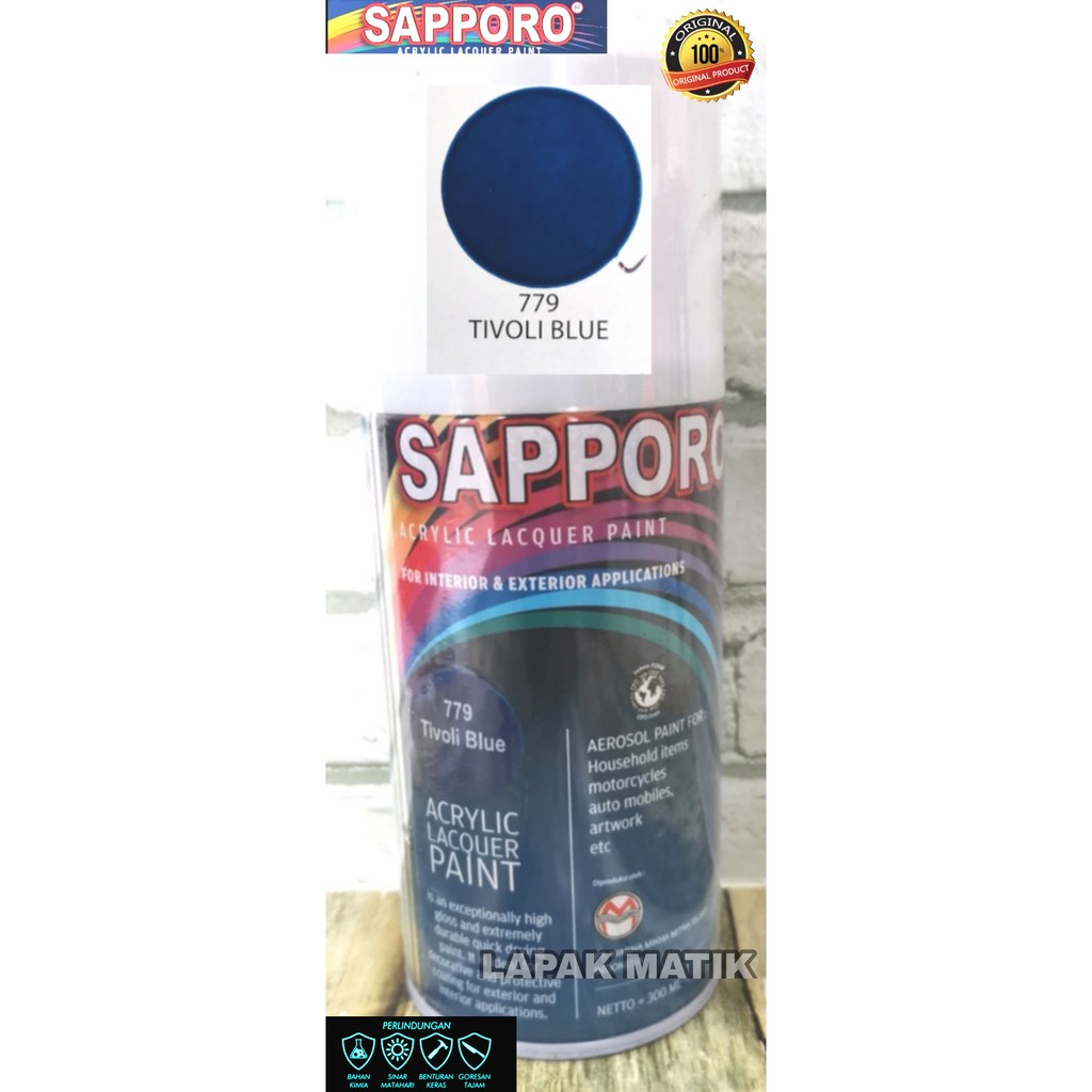 Pilok Sapporo BIRU TIVOLI BLUE 779 300ml