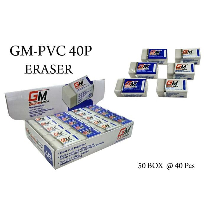 

MURAH PENGHAPUS PENSIL KECIL PUTIH KUALITAS PREMIUM 4B