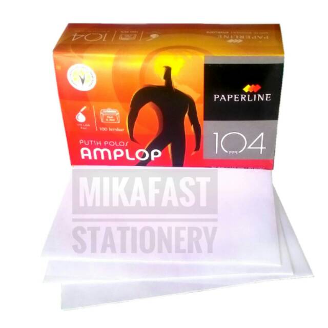 

Amplop Putih polos 104 pps PaperLine