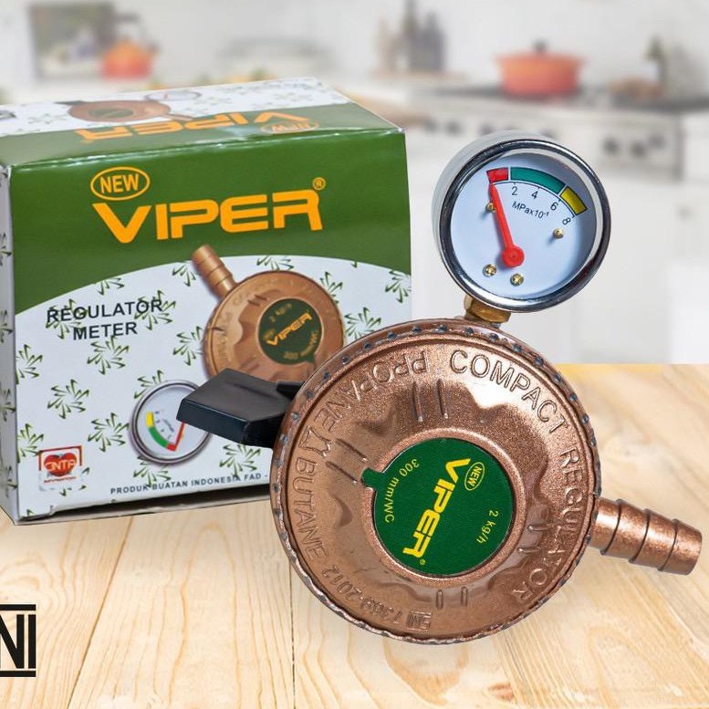 Regulator Meter Gas LPG Tekanan Rendah Viper