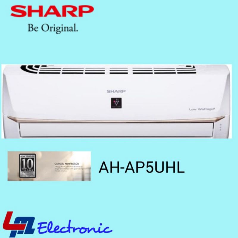 SHARP AC 1/2 PK Plasmacluster AH-AP 5 UHL / AH-AP5UHL