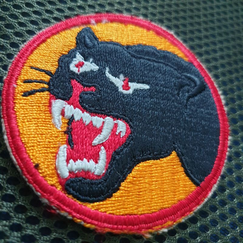 US Army patch, black panther