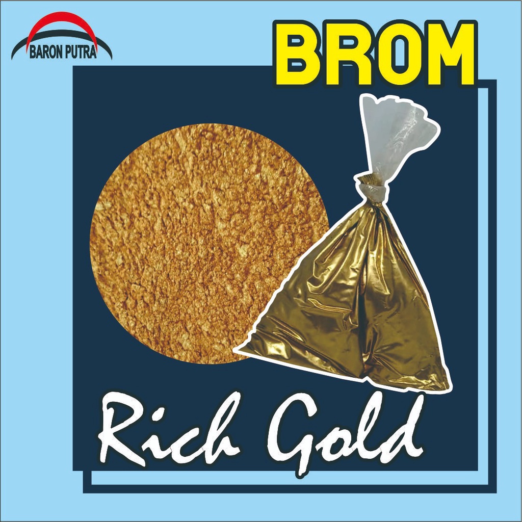 

BROM RICH GOLD POWDER 240 TOPLES 1kg