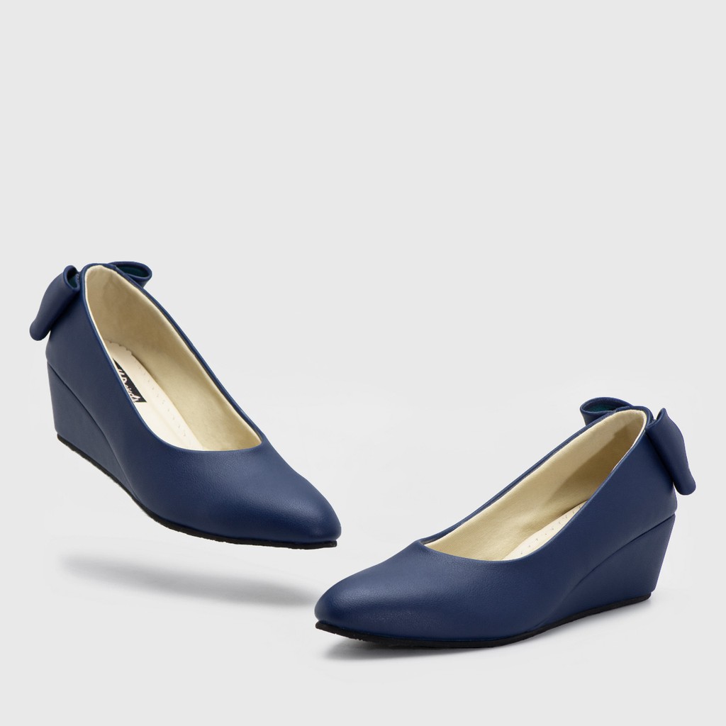Adorableprojects - Galitzi Mini Wedges Navy - Sendal Wanita-1