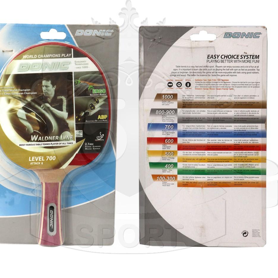 Banyak Dipakai.. Bet Tenis Donic Waldner Line 700 & 1000 / Bad Pingpong