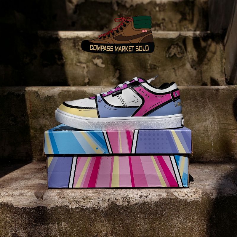 [ORIGINAL] Aerostreet 2D Hoops Low Change Color Colour (Size 40)