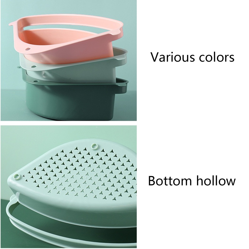 Keranjang Saringan Wastafel Bentuk Segitiga Untuk Makanan