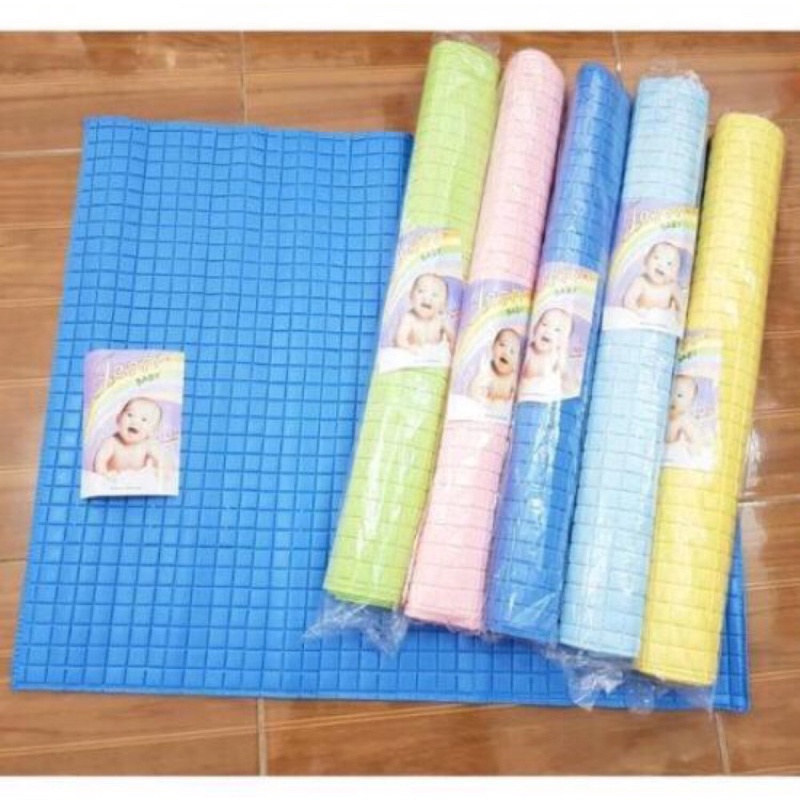 [ JESSY / ORLANDO ] Perlak Bayi Besar motif polos - Alas Ompol Bayi Water Proff .