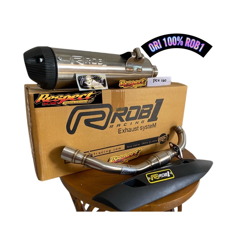 KNALPOT ROB1 VARİO 160 - PCX 160 STANDART RACİNG CAP V