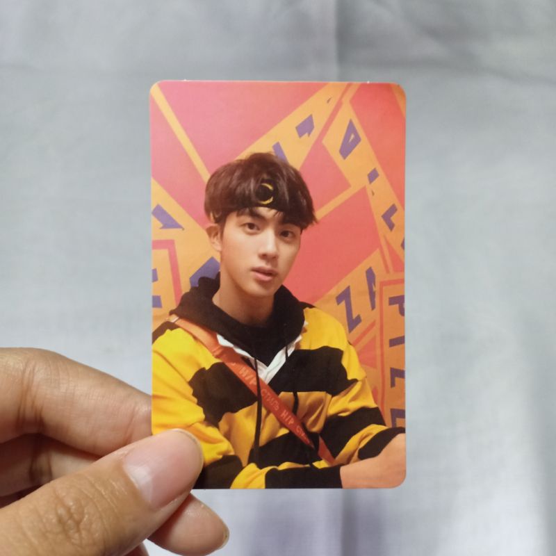PC PC photocard BTS Jin kim seokjin album love yourself her ver e bandung PC mulus