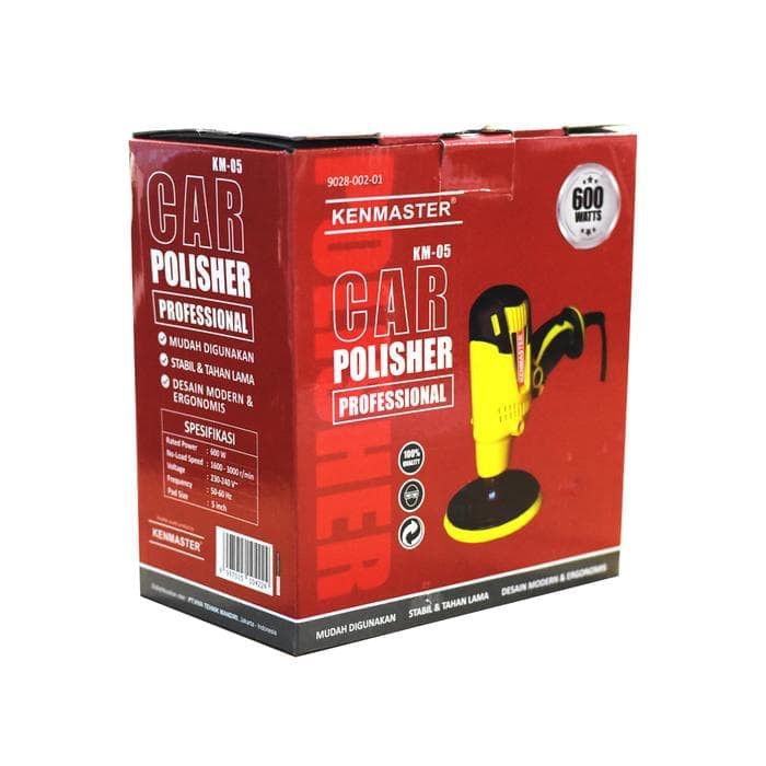 Kenmaster Polisher / Mesin Poles Body Mobil 5 Inch With Control Speed