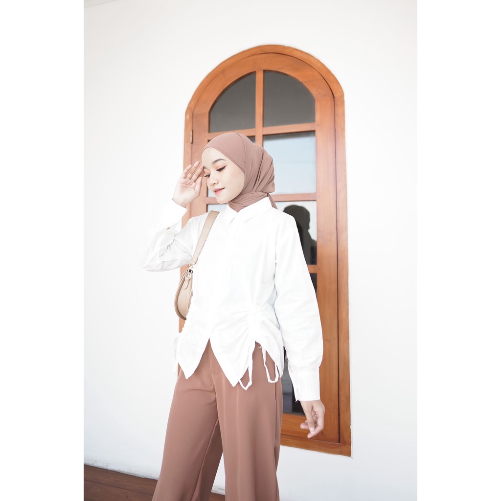 1KG MUAT 5PCS | ALICE SHIRT TOP COTTON HITS OOTD SELEBGRAM FASHION GROSIR WANITA TERBEST SELLER