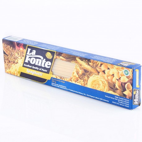 

LA FONTE LP SPAGHETTI 225G - MAKANAN INSTAN