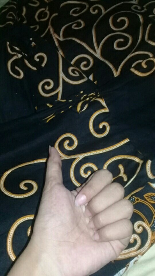 Batik Couple Keluarga Sania Ruffle Ori Ndoro Jowi Dnt Motif Kujang Putih