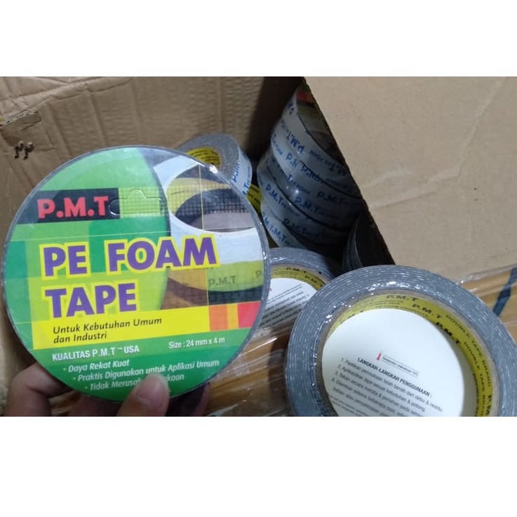 

Double Tape 20mm x 4meter PMT PE Foam