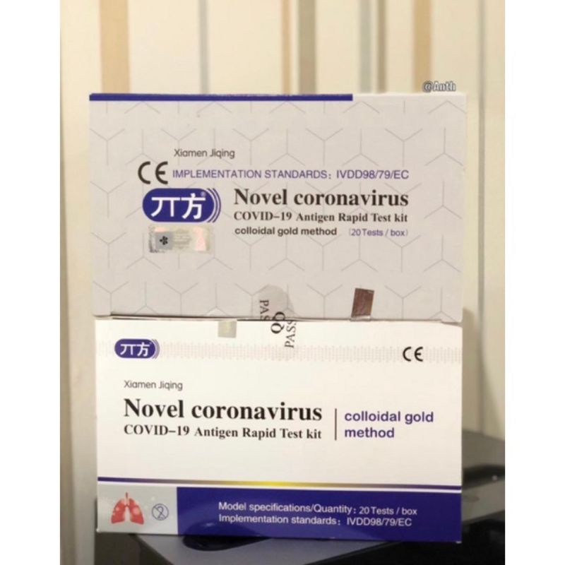 ALAT TEST SWAB ANTIGEN SALIVA NOVEL